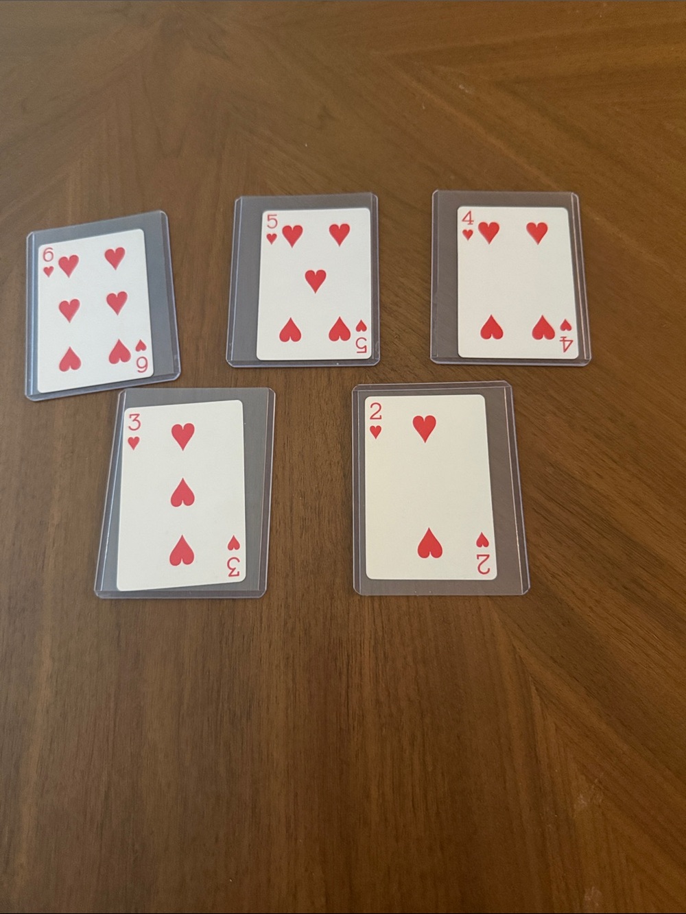 Tiffany and Co Clear Protective Playing Card Sleeves - Transparent (Set of 5)